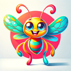 Fototapeta premium bee illustration