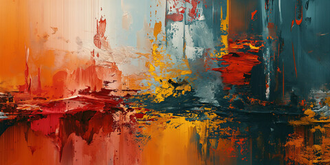 Abstract Artistry: Melody of Colors