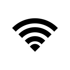 Wifi icon vector. signal vector icon. Wireless  icon vector