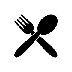spoon and fork icon vector. spoon, fork and knife icon vector. restaurant icon