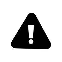 Exclamation danger sign. attention sign icon. Hazard warning attention sign