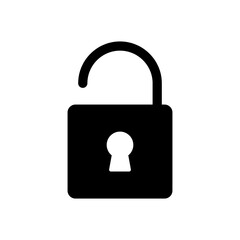 Lock icon vector. Padlock icon vector. Encryption icon. Security symbol