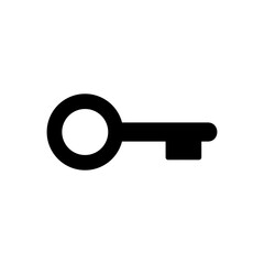 Key icon vector. Key vector icon. Key symbol