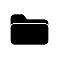 Folder icon vector. folder vector icon