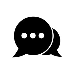 Chat icon vector. speech bubble icon. comment icon vector. message. contact us