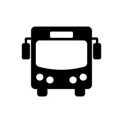Bus icon vector. bus vector icon