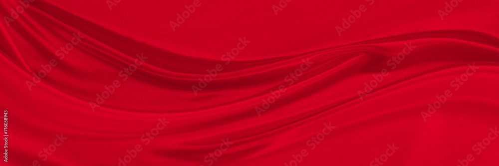 Poster Old wall texture cement black red  background abstract dark color design are light with white gradient background.