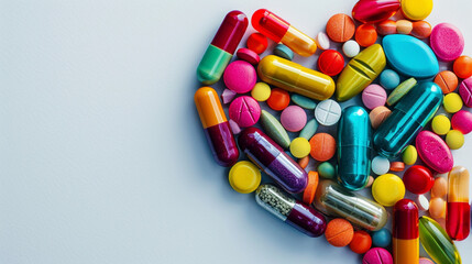 Medicines together forming a heart