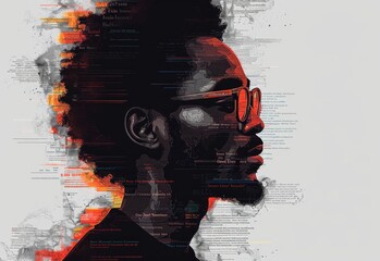 Portrait of Man With Glasses and Beard