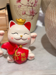 various glassware in chinese new year nuances