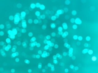 abstract background with green bokeh