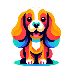 Obraz premium dog illustration