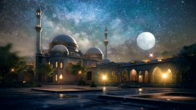 ramadan background video