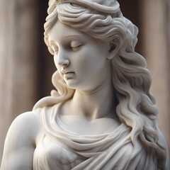 Marble Statue of a Woman