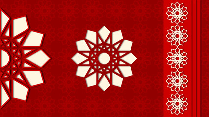 calm Islamic background 