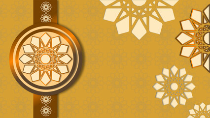 calm Islamic background 