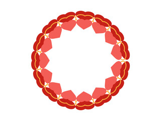 Obraz premium Heart Frame Background Valentine Day 