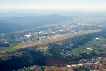熊本空港　空撮