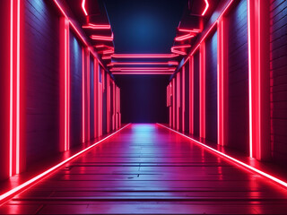 Fototapeta premium Abstract neon colorful background