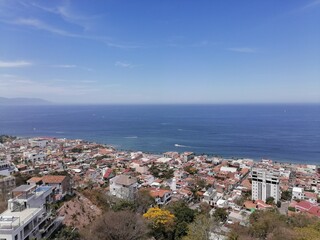 view of the city from the sea