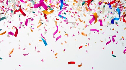 Obraz premium confetti ribbon Celebration party backgrounds