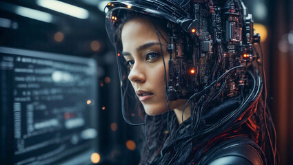 Artificial Intelligence 3D Robot