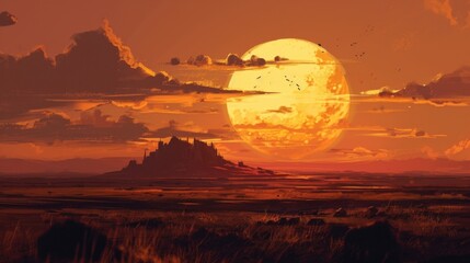 The session ends with a series of slow, deliberate movements as the sun fully emerges on the horizon.