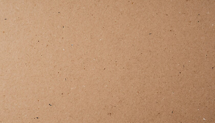Texture of brown craft or kraft paper background, cardboard sheet, recycle paper, copy space for text. High quality photo