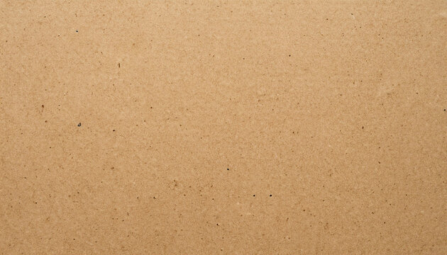 Texture of brown craft or kraft paper background, cardboard sheet, recycle paper, copy space for text. High quality photo