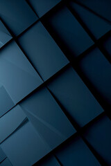 Fototapeta na wymiar Vertical Modern black blue abstract background. Minimal. Color gradient. Dark. Web banner. Geometric shape. 3d effect. Lines stripes triangles.