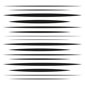 Horizontal straight, parallel lines. Vector illustration. EPS 10.