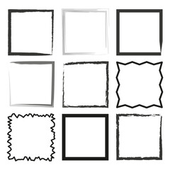 Rectangular frame. Creative backgrounds for tags, labels, cards. Vector illustration. EPS 10.