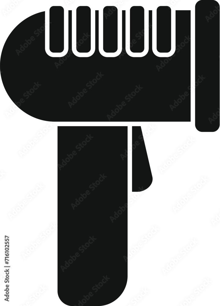 Poster sign smart bar icon simple vector. coding quick city app. space pda