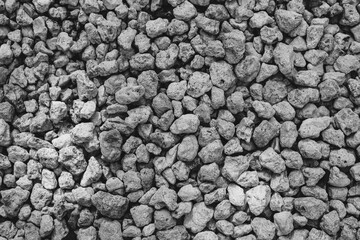 Gravel Stone textures Black and White 