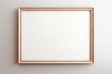 frame on a wall