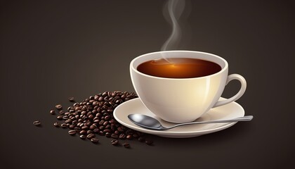 Obraz premium Creative Vector Design of a Beverage Cup