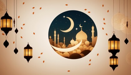 Ramadhan background or design ramadhan