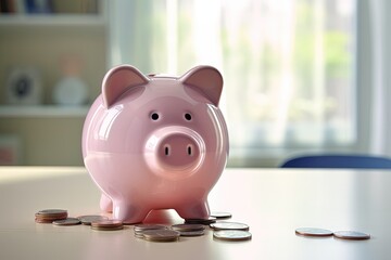 Ideas for saving money piggy bank and coins