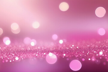 pink bokeh background,  shiny pink circle blurred