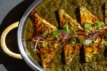 Saag paneer