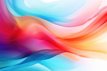 Fototapeta premium Abstract colorful waves. color background