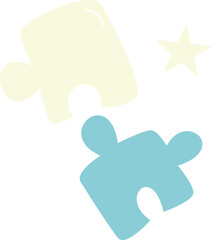 Hand Drawn Puzzle Toys  Element