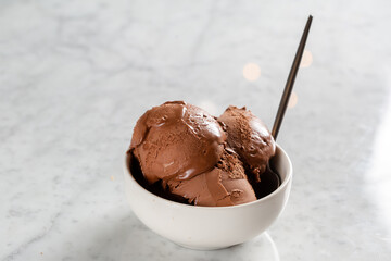 Chocolate ice cream