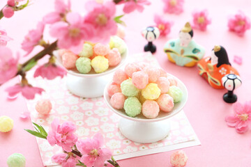 おひな祭り　ひなあられ