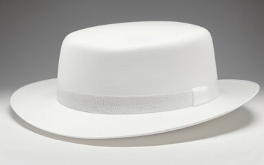 Hat fashion accessories on a white background