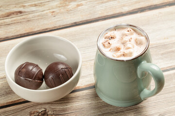 Marshmallow hot chocolate