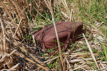 Abandoned bag in the wrong place
