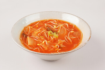 Korean food soup stew