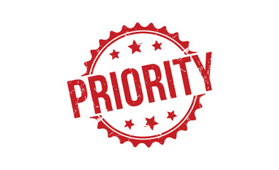 PRIORITY rubber stamp vector illustration on white background. PRIORITY rubber stamp