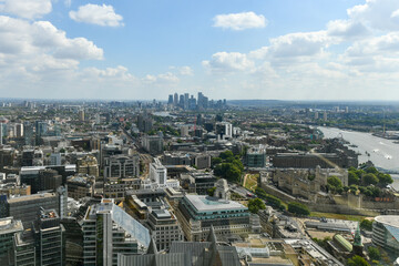 Fototapeta premium Canary Wharf - London, UK